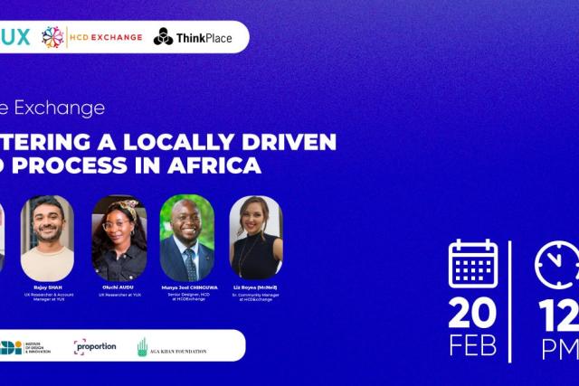 Live Exchange: Fostering a Locally Driven HCD Process in Africa