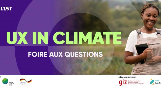 FAQ Ux in Climate